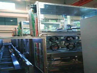 Stainess steel isolation glove box