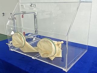 Isolation Acrylic Glove Box